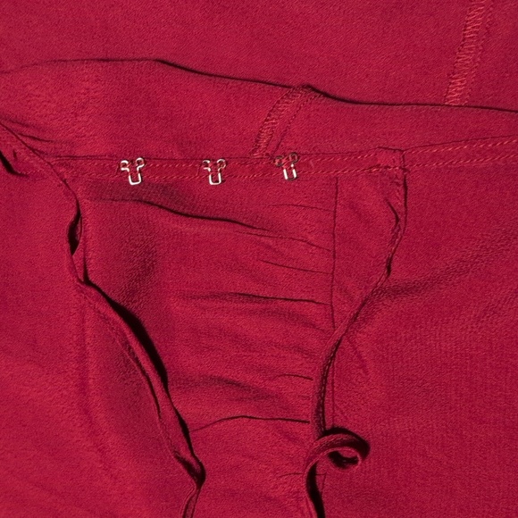 Ava & Viv Women's Top Ruffle Neck Boho Hook & Eye Hippie Fairy Blouse 3x - Picture 7 of 8